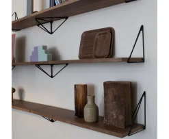 Maze Pythagoras Hyllplan Walnut 20x80cm