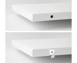 Maze Pythagoras Hyllplan White 20x80cm