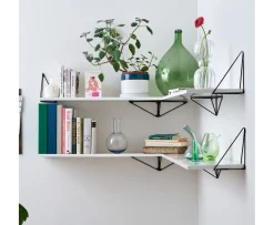 Maze Pythagoras Hyllplan White 20x60cm