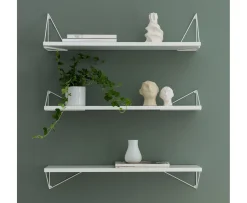 Maze Pythagoras Hyllplan White 20x60cm