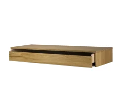 Maze Pythagoras Vägghylla Natural Oak 27x80cm