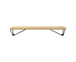 Maze Pythagoras Vägghylla Oak/Black XSmall
