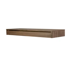 Maze Pythagoras Vägghylla Walnut 27x80cm