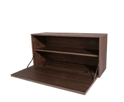Maze Pythagoras Väggskåp Walnut 27x80