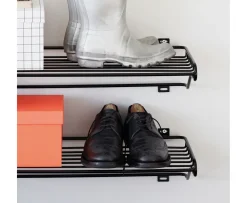 Maze Shoe Shelf Skohylla Black