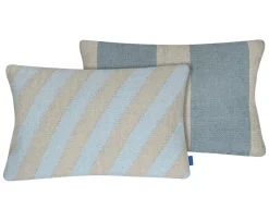 Mette Ditmer Across Kelim Kuddfodral Light Blue 40x60