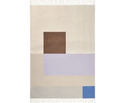 Mette Ditmer Brick Pläd Lilac 125x190