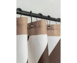 Mette Ditmer Diagonal Duschdraperi Chocolate