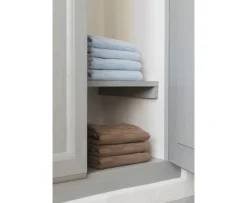 Mette Ditmer Geo Handduk Nougat 50x90