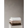 Mette Ditmer Geo Handduk Chocolate 35x55 2-pack