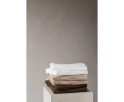 Mette Ditmer Geo Handduk Chocolate 35x55 2-pack