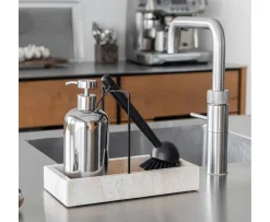 Mette Ditmer Lotus Tvålpump Chrome Tall