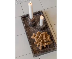 Mette Ditmer Marble Bricka Brown 31cm