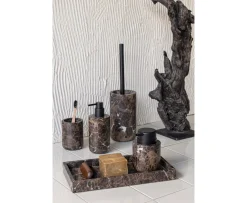 Mette Ditmer Marble Toalettborste Brown
