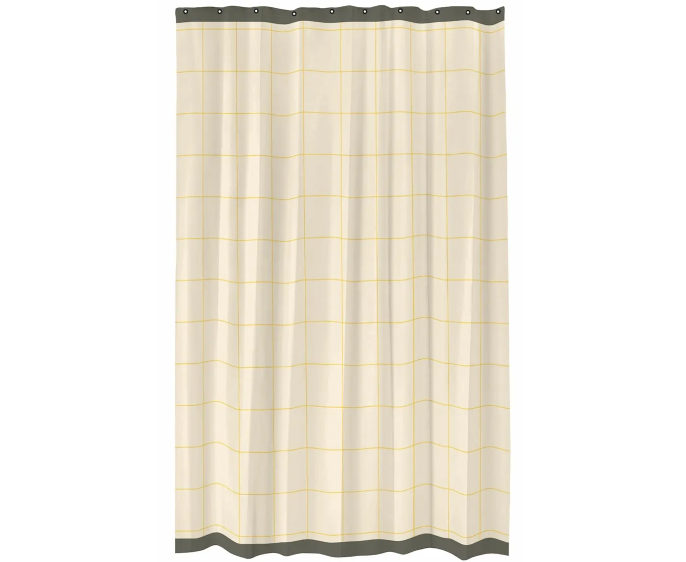 Mette Ditmer Mesh Duschdraperi Yellow 150x200