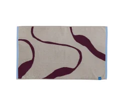 Mette Ditmer Nova Arte Badrumsmatta Wine/Sand 50x80