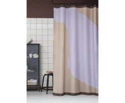 Mette Ditmer Nova Arte Duschdraperi Sand/Lilac