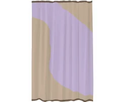 Mette Ditmer Nova Arte Duschdraperi Sand/Lilac