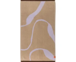 Mette Ditmer Nova Arte Handduk Sand/Lilac 70x133