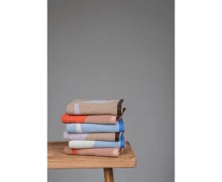 Mette Ditmer Nova Arte Handduk Light Blue/Off-white 50x90 2-pack