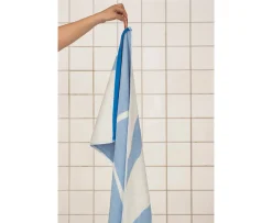 Mette Ditmer Nova Arte Handduk Light Blue/Off-white 50x90 2-pack