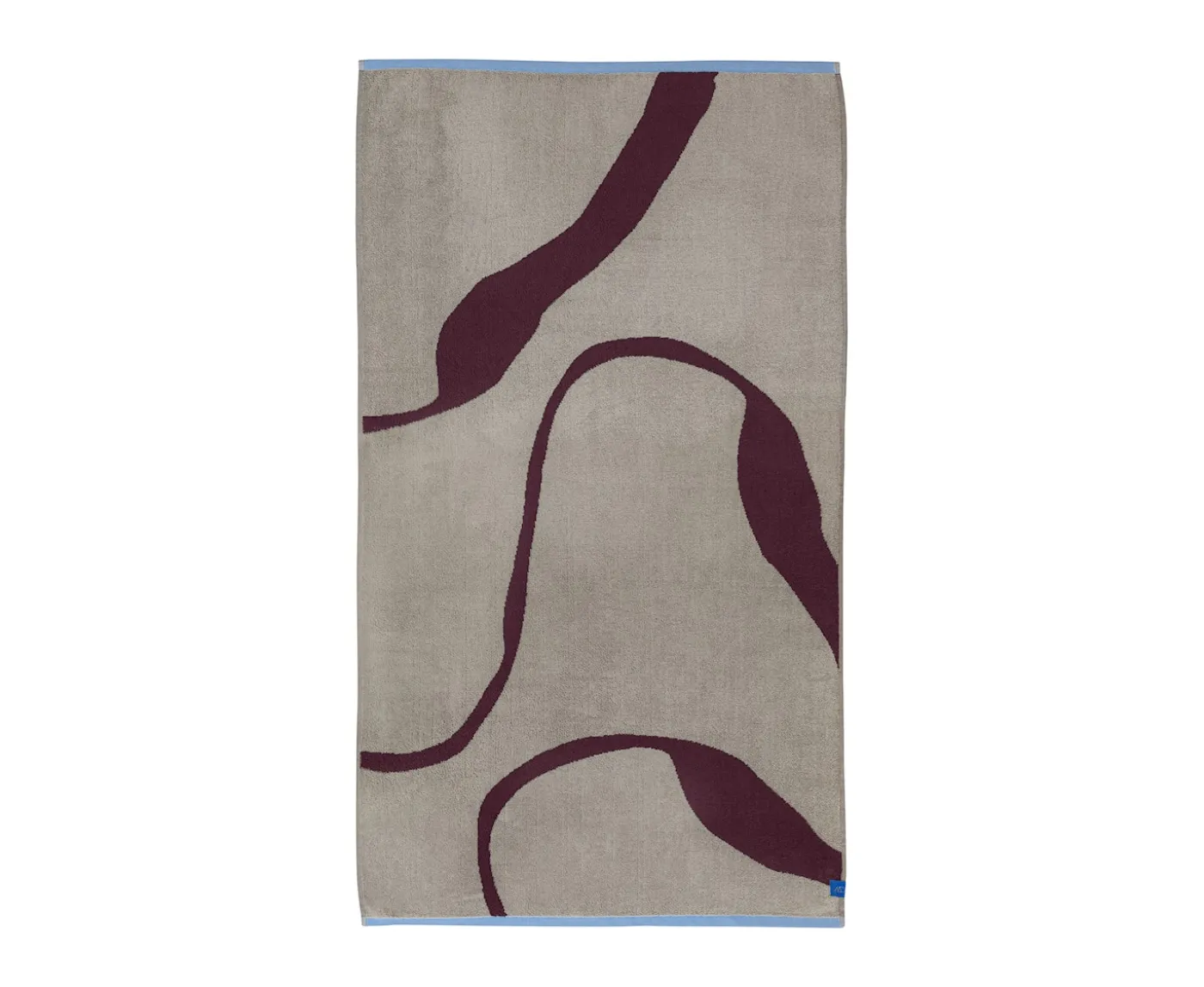 Mette Ditmer Nova Arte Handduk Wine/Sand 70x133