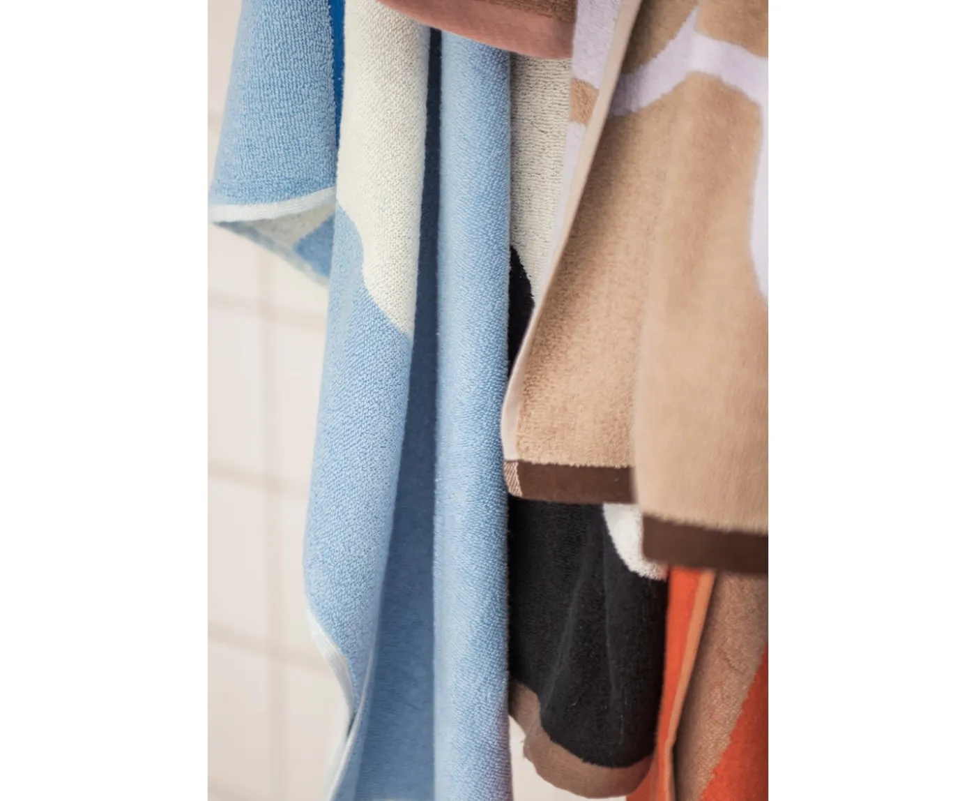 Mette Ditmer Nova Arte Handduk Light Blue/Off-White 40x55 2-pack