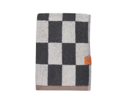 Mette Ditmer Retro Handduk Dark grey 40x55 2-pack