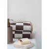 Mette Ditmer Retro Handduk Chocolate 50x90