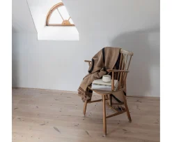 Mette Ditmer Shadow Pläd Latte/Black 130x175