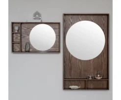 Mette Ditmer Show-me Spegel med Hylla Dark oiled Small