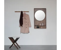 Mette Ditmer Show-me Spegel med Hylla Dark oiled Large
