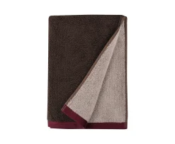 Mette Ditmer Soft Handduk Brown/Sand 50x90