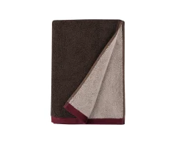 Mette Ditmer Soft Handduk Brown/Sand 40x55 2-pack