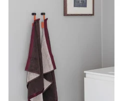 Mette Ditmer Soft Handduk Brown/Sand 70x133