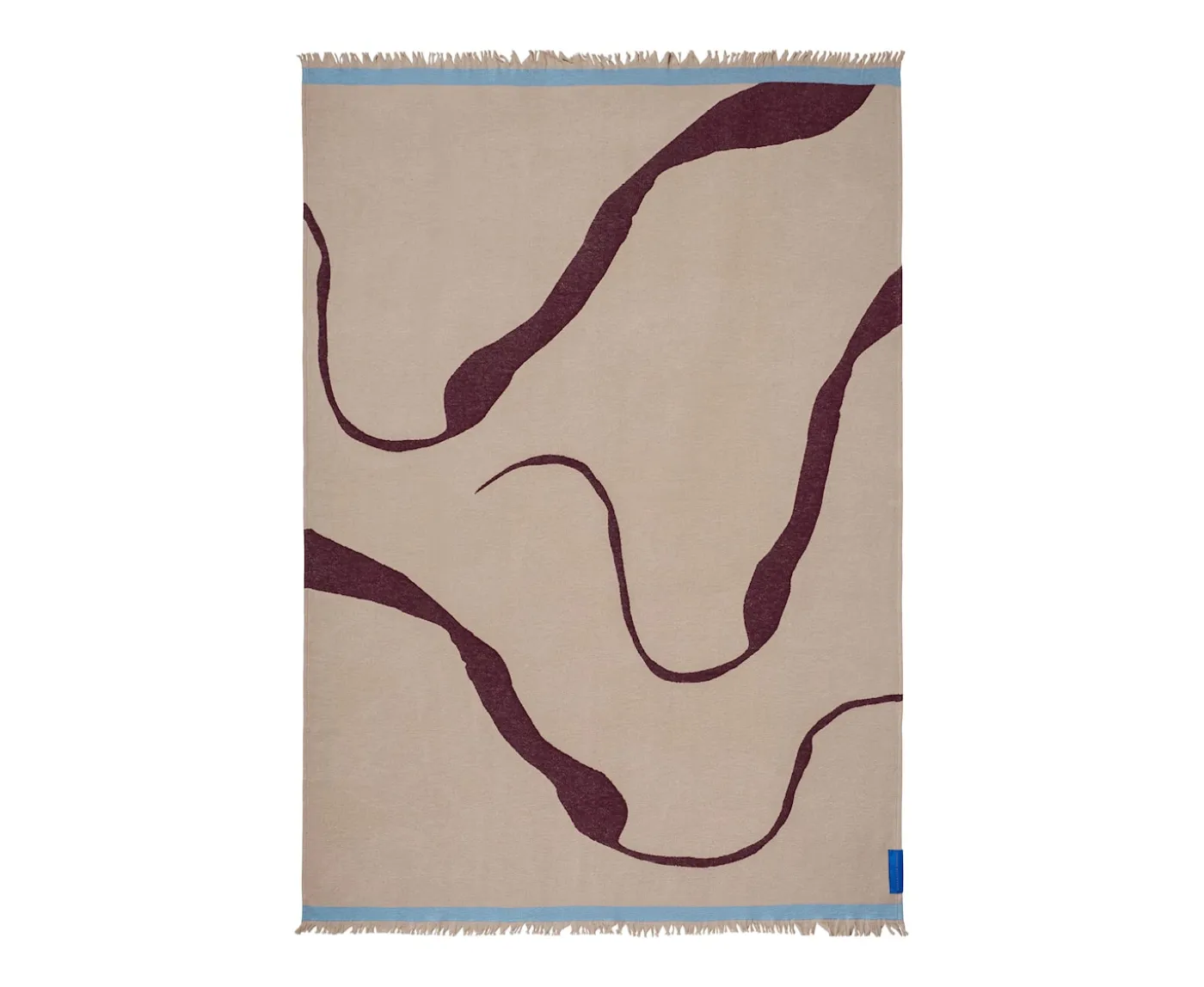 Mette Ditmer Studio Pläd Wine 130x175