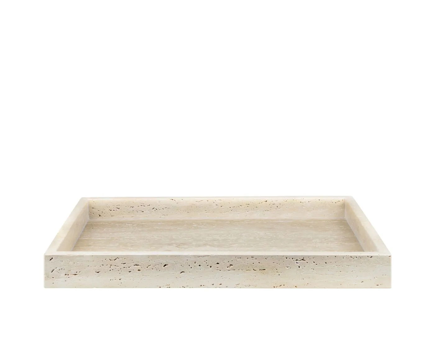 Mette Ditmer Travertine Bricka Dekoration Linen 40cm