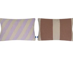 Mette Ditmer Across Kelim Kuddfodral Light Lilac 40x60