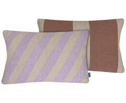 Mette Ditmer Across Kelim Kuddfodral Light Lilac 40x60