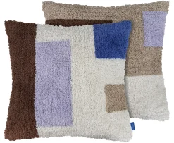 Mette Ditmer Brick Kuddfodral Chocolate 50x50
