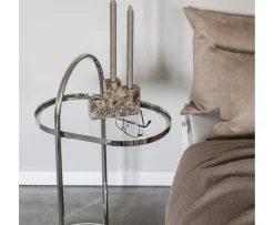 Mette Ditmer Moves Sidobord Chrome 51x76