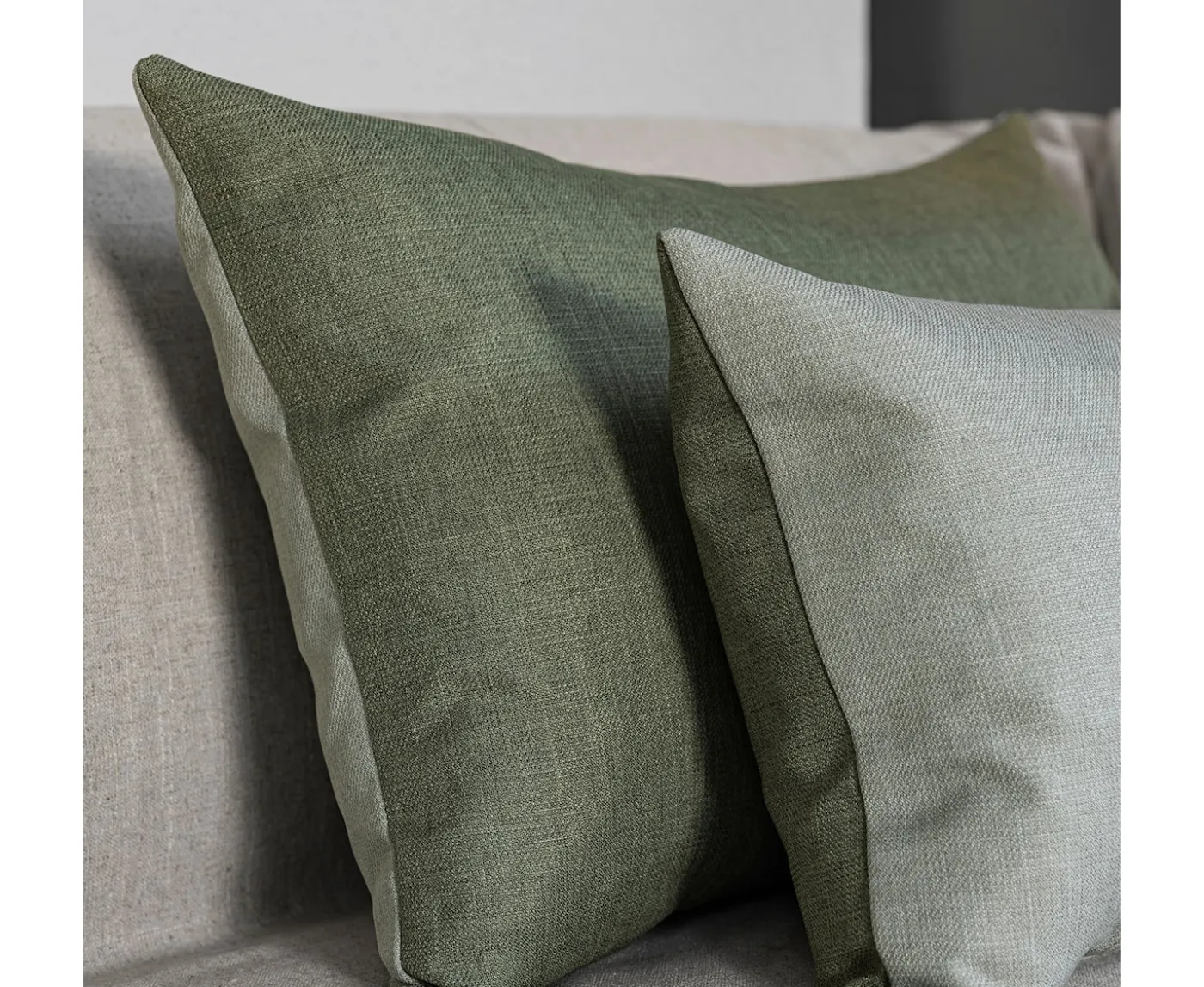 Mette Ditmer Scala Kuddfodral Frost green 40x60