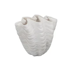 Mette Ditmer Shell Vas Offwhite Small