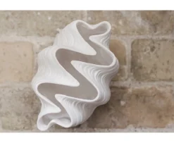 Mette Ditmer Shell Vas Offwhite Small