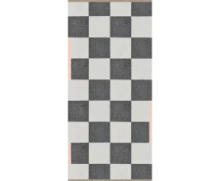 Mette Ditmer Square All-Round Gångmatta Dark Grey 70x150
