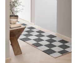 Mette Ditmer Square All-Round Gångmatta Dark Grey 77x240