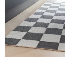 Mette Ditmer Square All-Round Gångmatta Dark Grey 77x240