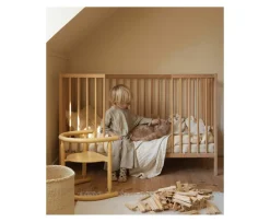 Midnatt Baby Påslakanset Spjälsäng Sorbetto