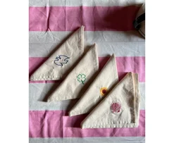 Midnatt Charms Servett 4-pack