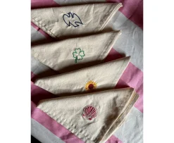 Midnatt Charms Servett 4-pack